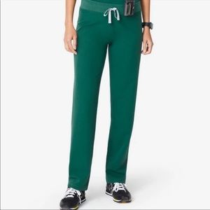 Figs Livingston Women’s Scrub Pants Hunter Green M